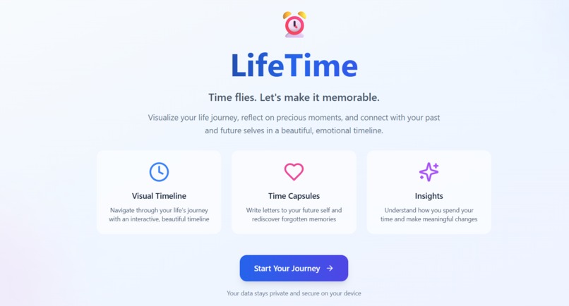 LifeTime — A Visual Timeline of Your Life – screenshot 6