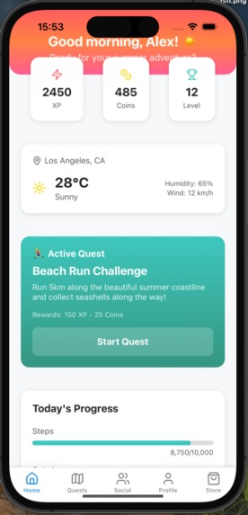 SplashDash: Summer Fitness Adventure Game – screenshot 3