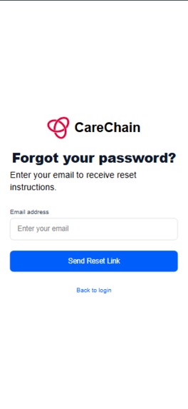 CareChain2.0: Decentralized Offline-First Patient Management – screenshot 7
