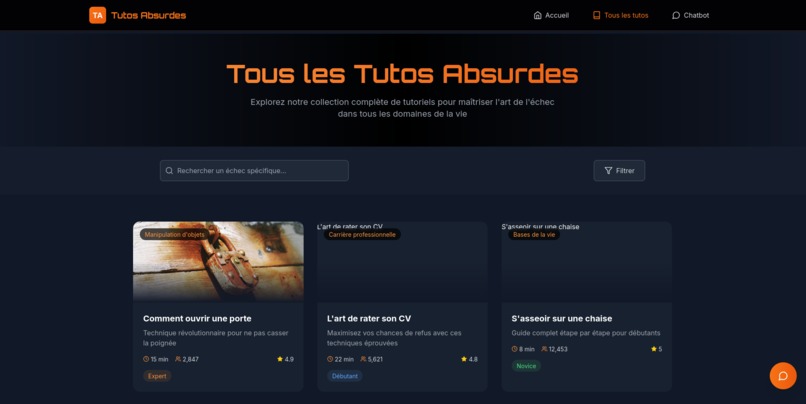 Tutos absurdes – screenshot 2