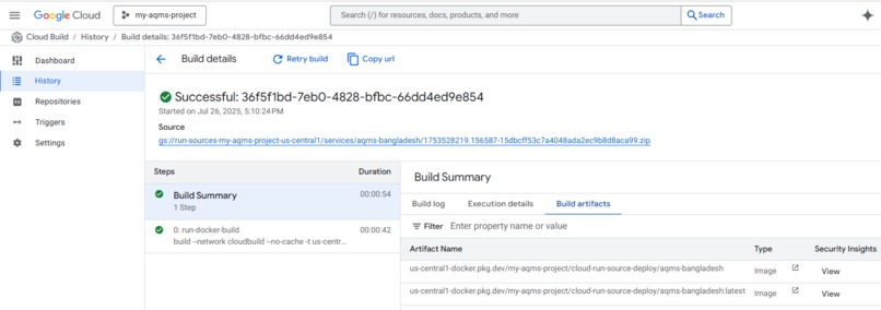 Cross-Border Air Quality Management System – screenshot 2