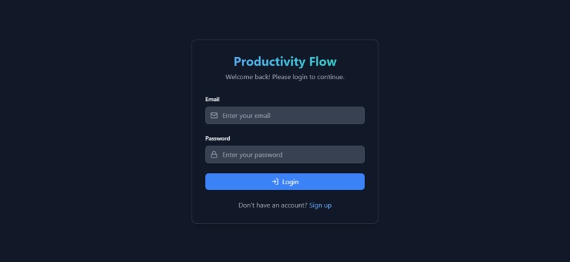 Productivity Flow – screenshot 1
