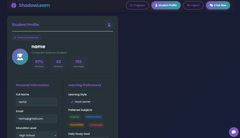 Shadow Learn – screenshot 2