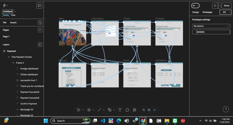 Umuganda Attendance & Fines Tracking System (UATS) – screenshot 1