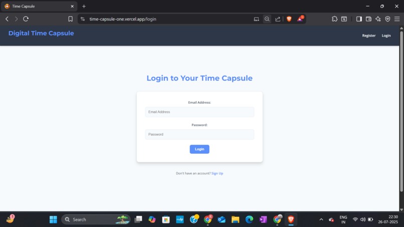 Time Capsule – screenshot 1