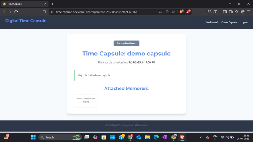 Time Capsule – screenshot 4