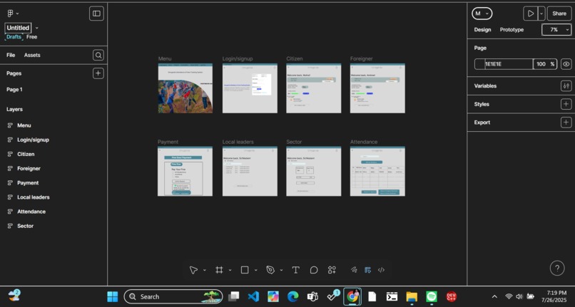 Umuganda Attendance & Fines Tracking System (UATS) – screenshot 2