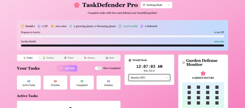 TaskDefender Pro – screenshot 1
