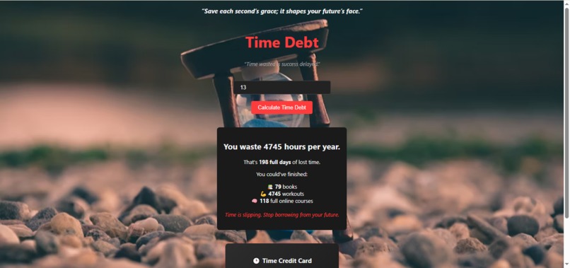 Borrowed Minutes – screenshot 1