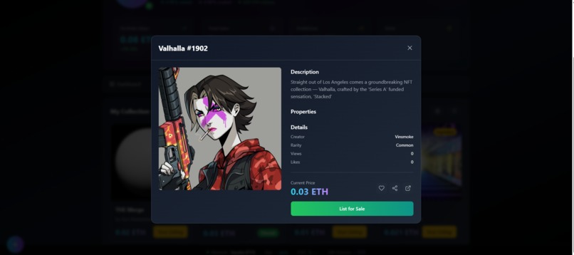 NFT - Marketplace – screenshot 2