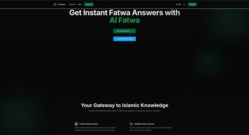 AI Fatwa – screenshot 1