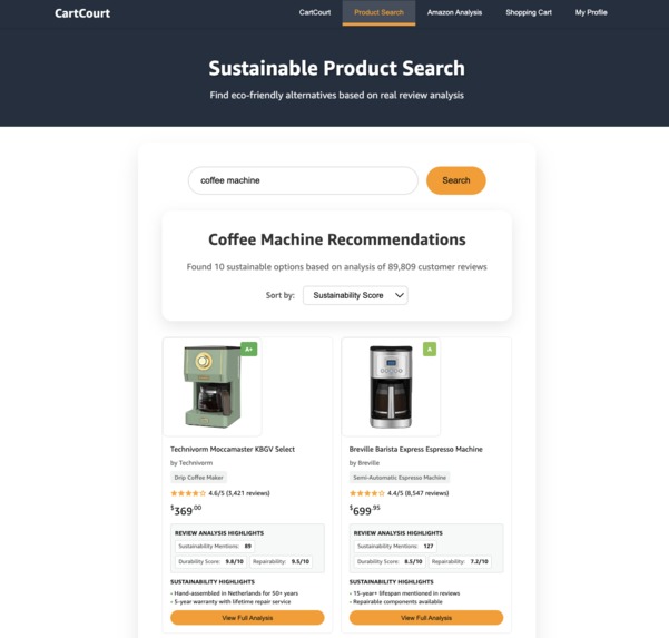 CartCourt – screenshot 2