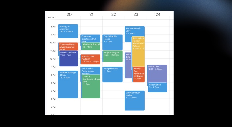 Workday Planner AI Agent – screenshot 1