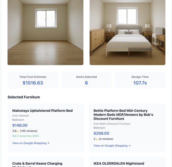 Interior Design Agent – screenshot 1