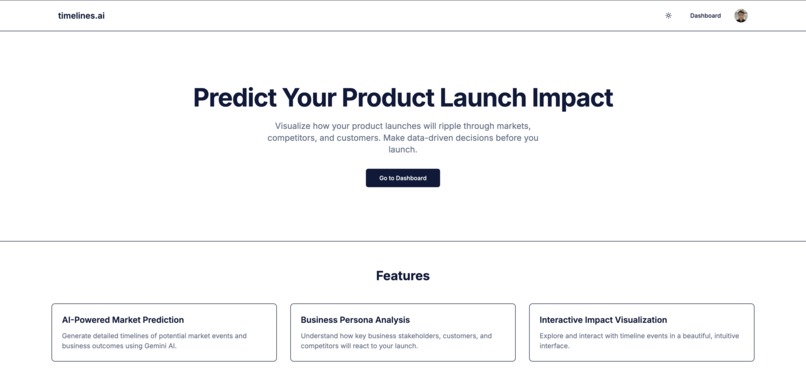 Timelines – screenshot 1