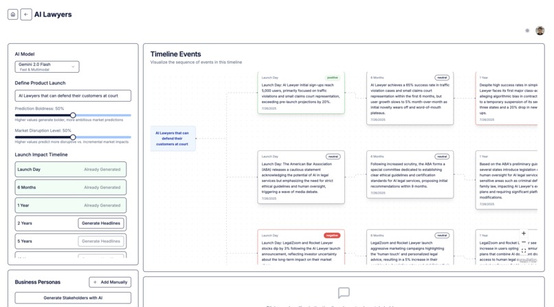 Timelines – screenshot 2
