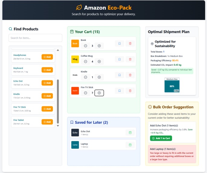 Amazon Eco-Pack – screenshot 1
