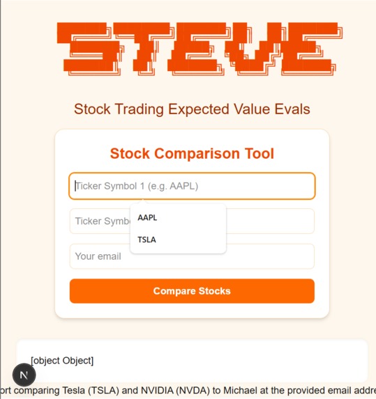STEVE – screenshot 1