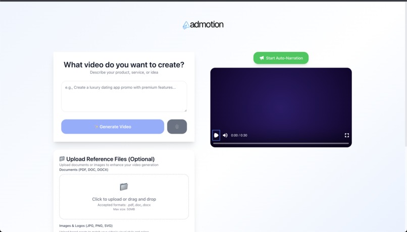 admotion – screenshot 1