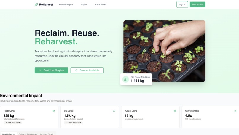 Reharvest – screenshot 1