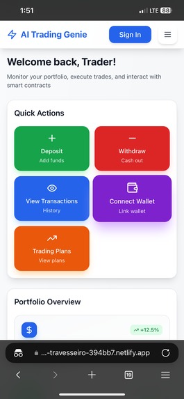 Ai trading genie  – screenshot 1