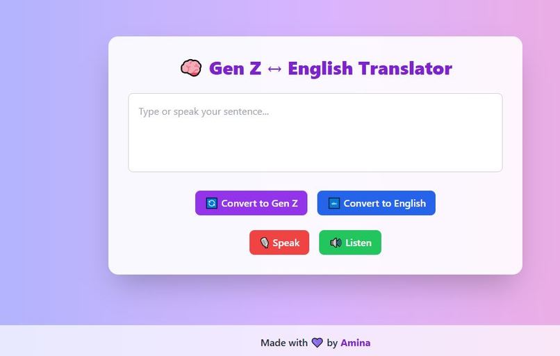 GenZlator – screenshot 2