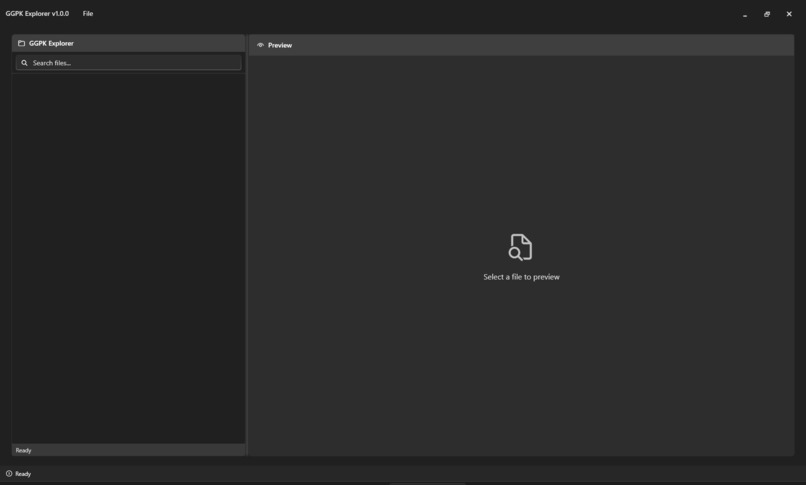 GGPK Explorer – screenshot 1