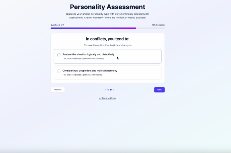 PersonaPath – screenshot 2