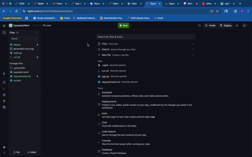 Squeeze2Rent – screenshot 1