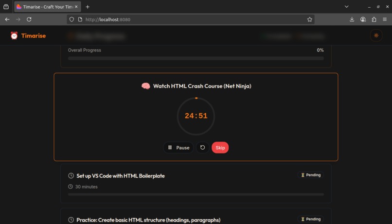 Timarise – screenshot 5