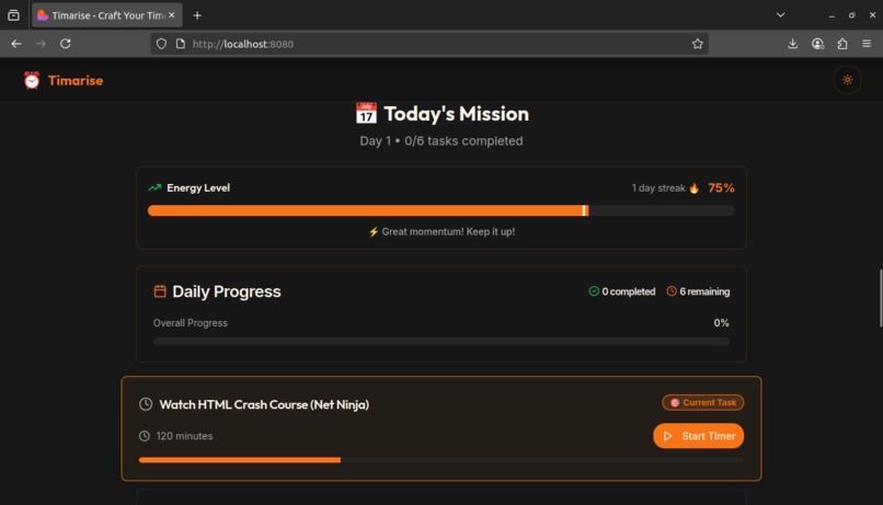 Timarise – screenshot 4