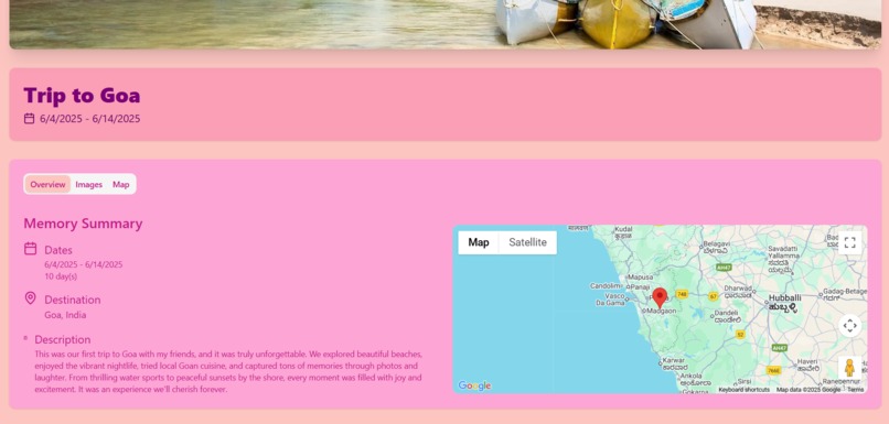 Memories – screenshot 3