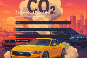 Carbon cost calculator 