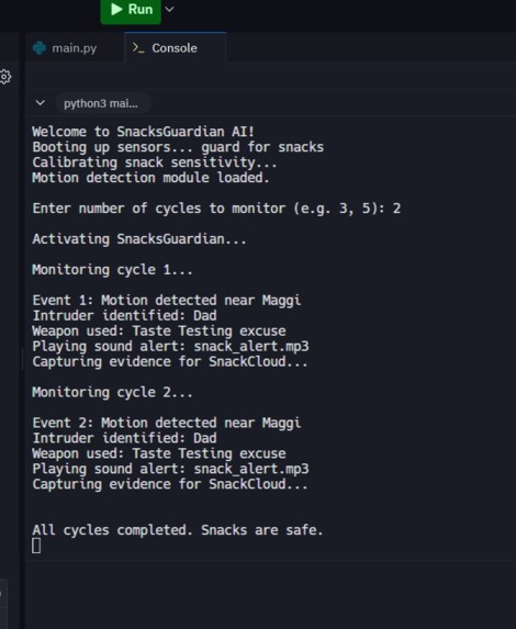 Snack Guardian - AI That Protects Your Favorite Snacks – screenshot 1