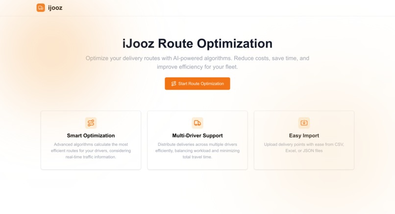 RouteJooz – screenshot 1