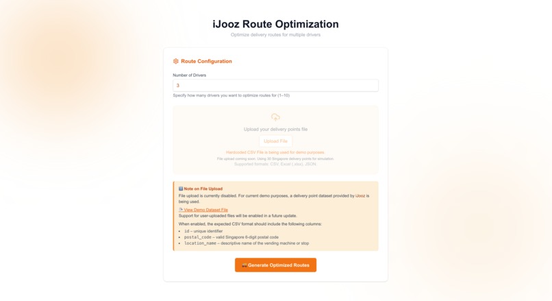 RouteJooz – screenshot 2