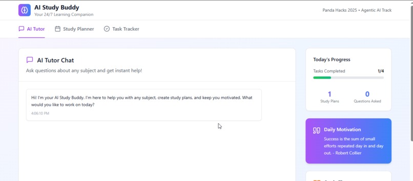 Ai Study Buddy – screenshot 1