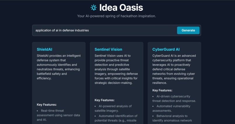 IdeaOasis – screenshot 2