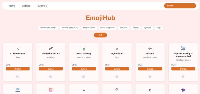 Emojihub – screenshot 3