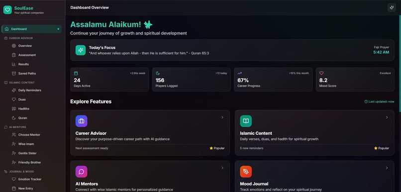SoulEase-AI-Powered Mental Health & Career Companion – screenshot 3