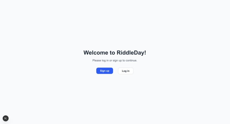 RiddleDay – screenshot 1