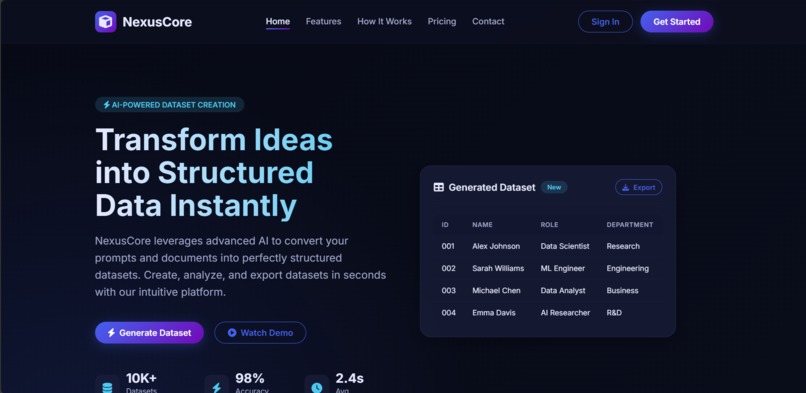 NexusCore – screenshot 1