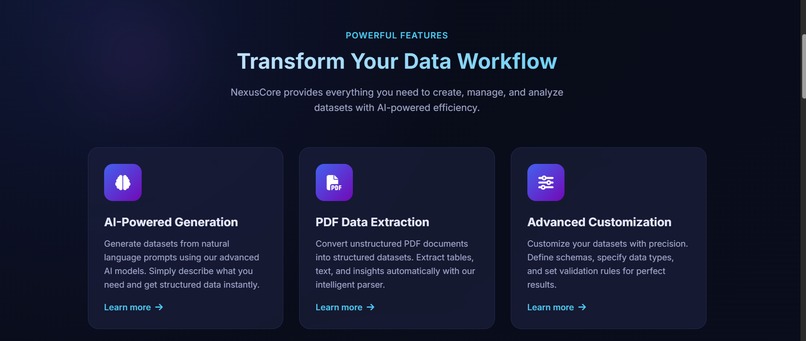 NexusCore – screenshot 2
