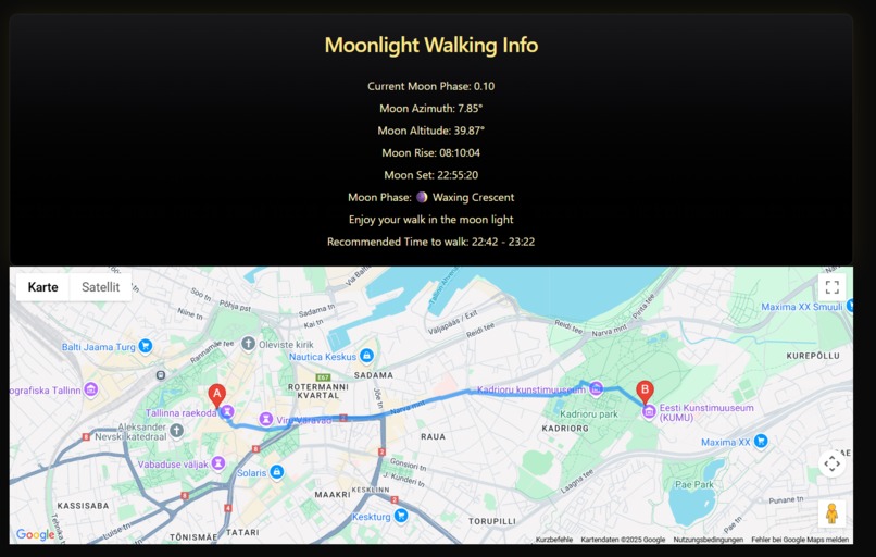 Moonlight Walking – screenshot 1