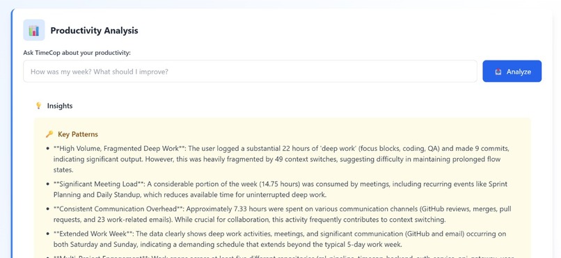 TimeCop - Your Productivity Coach – screenshot 2