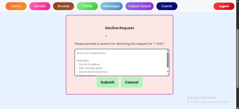 ReWear – Your Sustainable Clothing Exchange Platform – screenshot 4