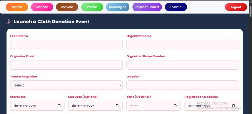 ReWear – Your Sustainable Clothing Exchange Platform – screenshot 6