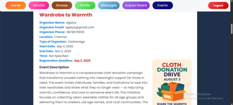 ReWear – Your Sustainable Clothing Exchange Platform – screenshot 11