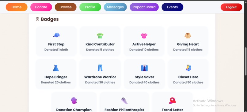ReWear – Your Sustainable Clothing Exchange Platform – screenshot 15
