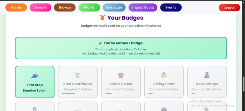 ReWear – Your Sustainable Clothing Exchange Platform – screenshot 17